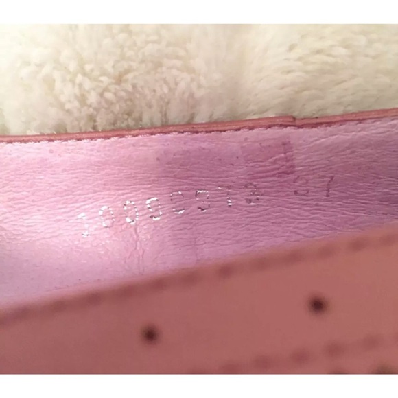 🌸 NWT FORLERIA Italian Suede Mary Jane Pumps – Vintage Feminine Rose • Size 37 - Picture 8 of 8